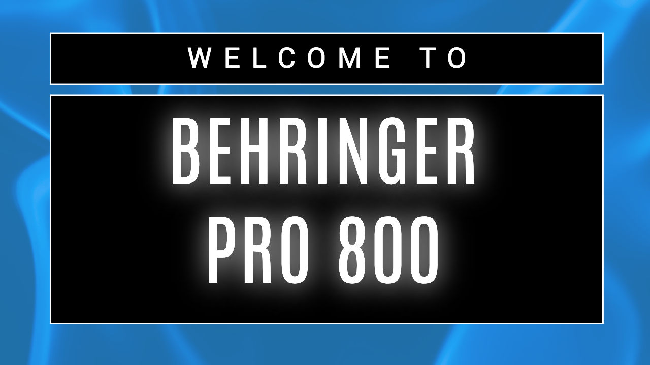 Behringer Pro 800