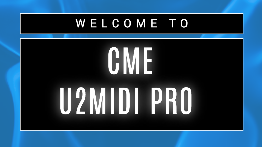 CME U2MIDI Pro